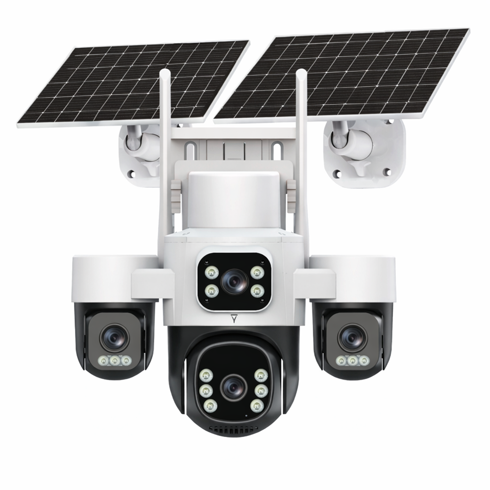 INOX-X14 4LENS ESİM SOLAR KAMERA (KOLİ 12 ADET)