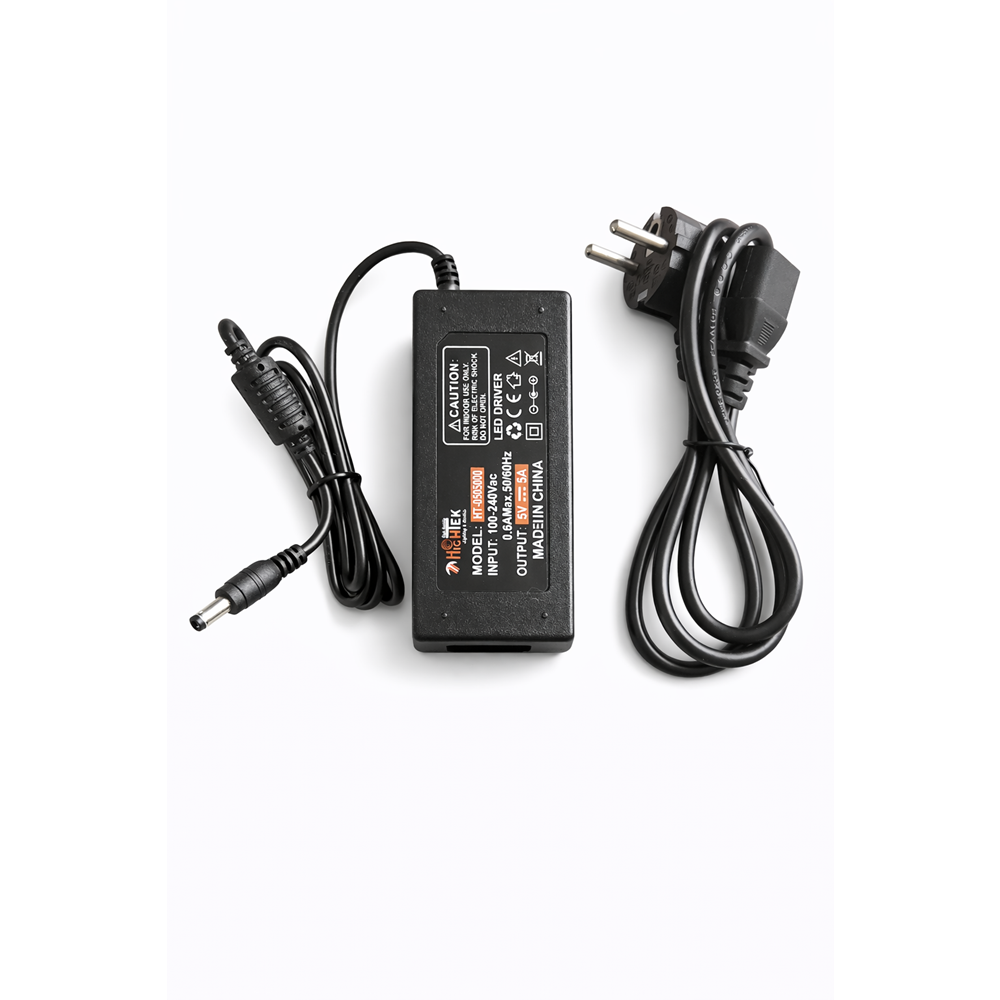 HİGHTEK 5V 5A PLASTİK KASA ADAPTÖR