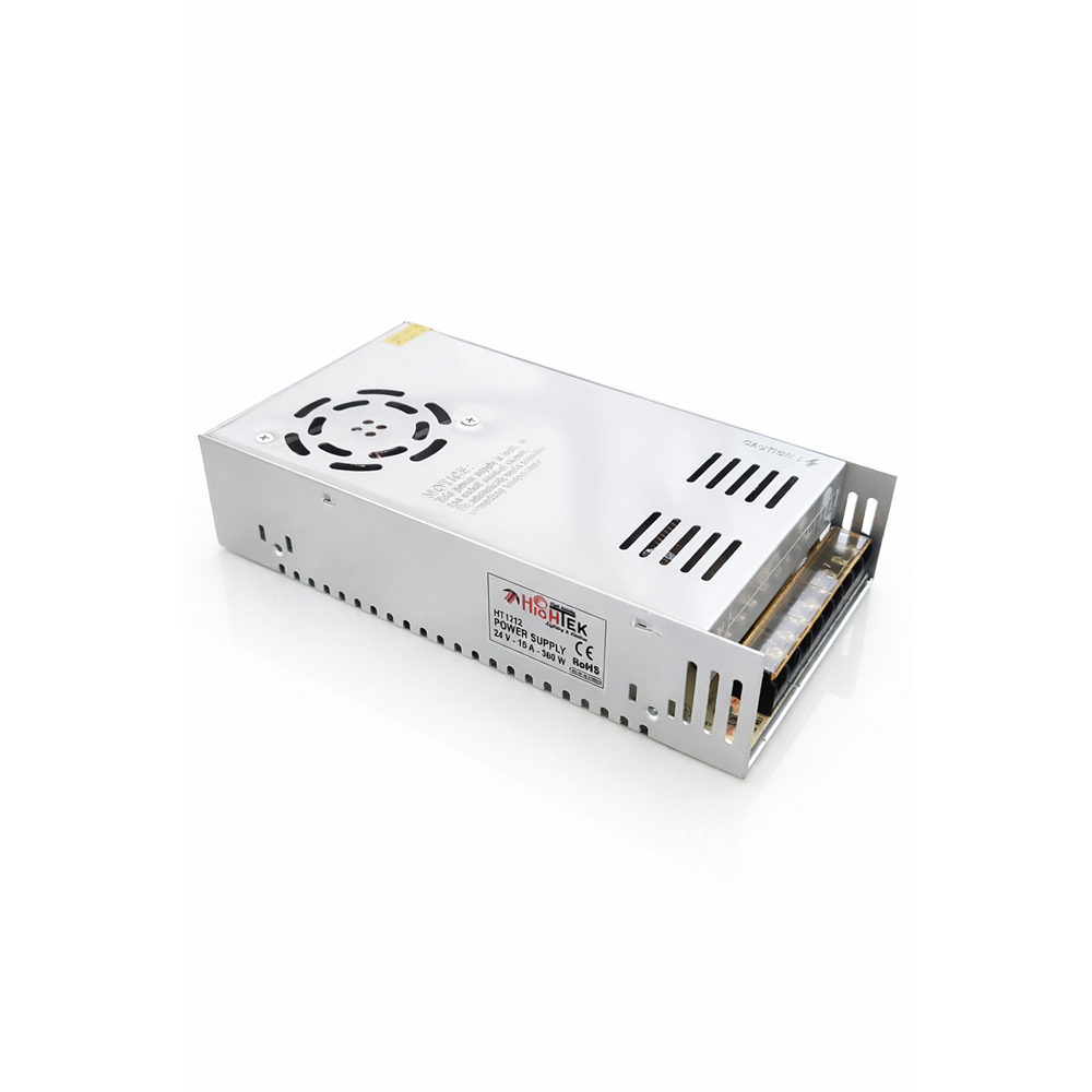 HİGHTEK HT-1212 24V 15A METAL KASA ADAPTÖR