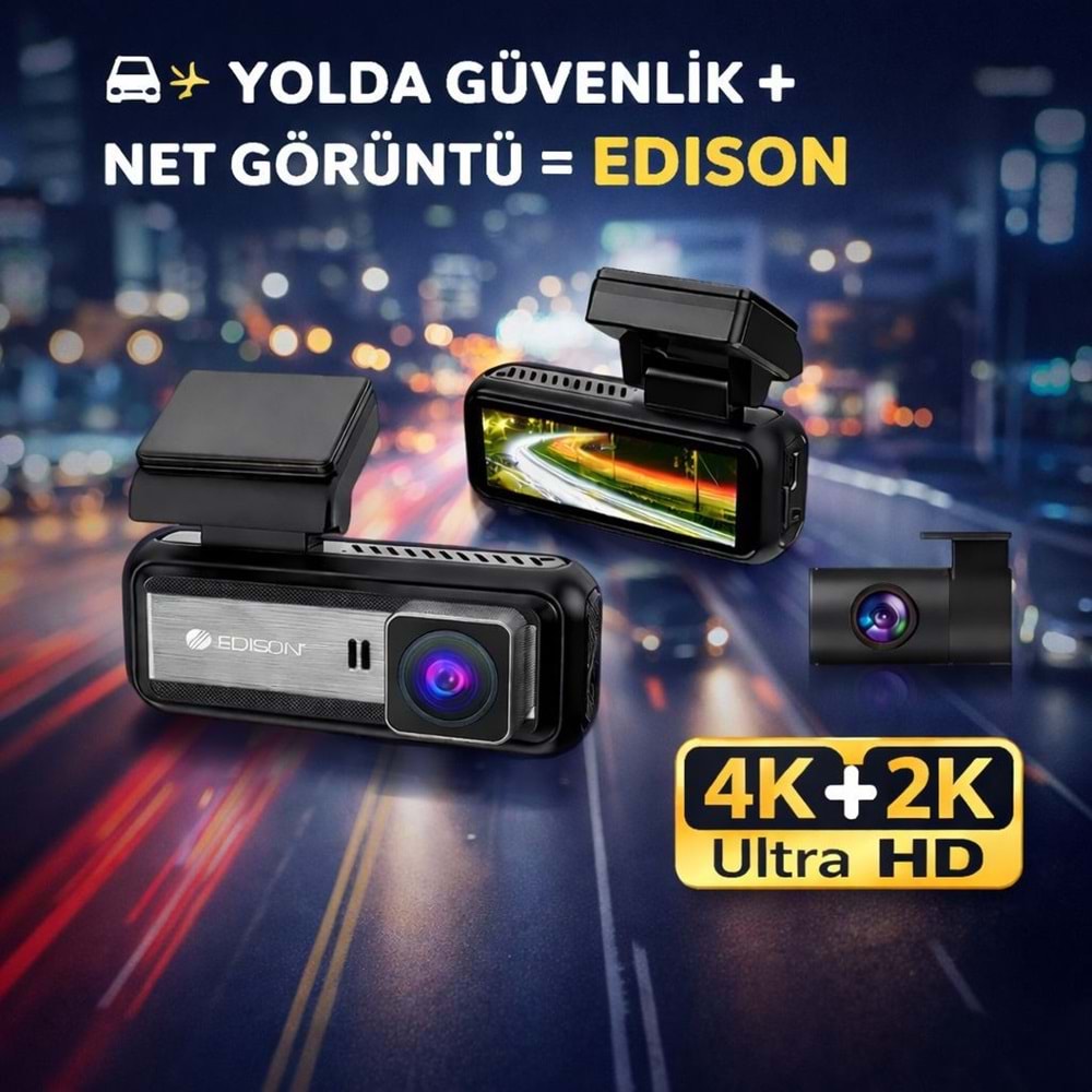 EDİSON ED42 2 Kameralı, 3.2