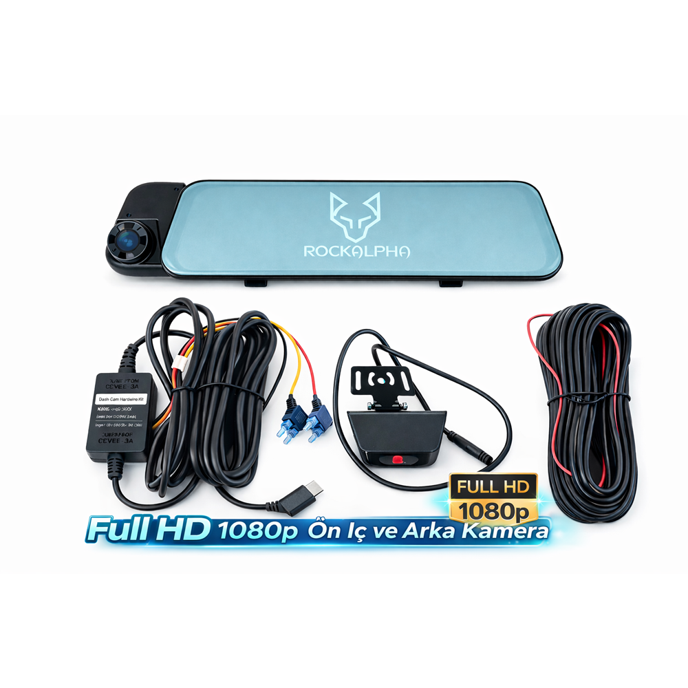 ROCKALPHA RA713 AYNA KAMERA 3 KAMERALI 1K+1K+1K