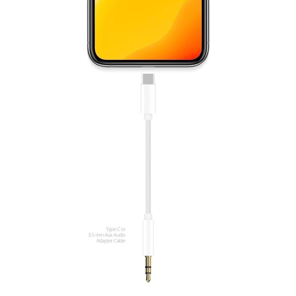 POWERWAY AC06 TYPE-C AUX DÖNÜŞTÜRÜCÜ KABLO