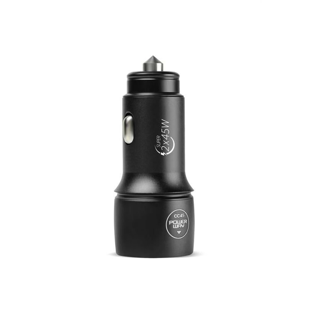Powerway CC45 2X45W Hızlı Araç Şarj Aleti