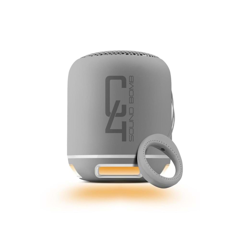 POWERWAY C4 BLUETOOTH HOPARLÖR (GÜMÜŞ)