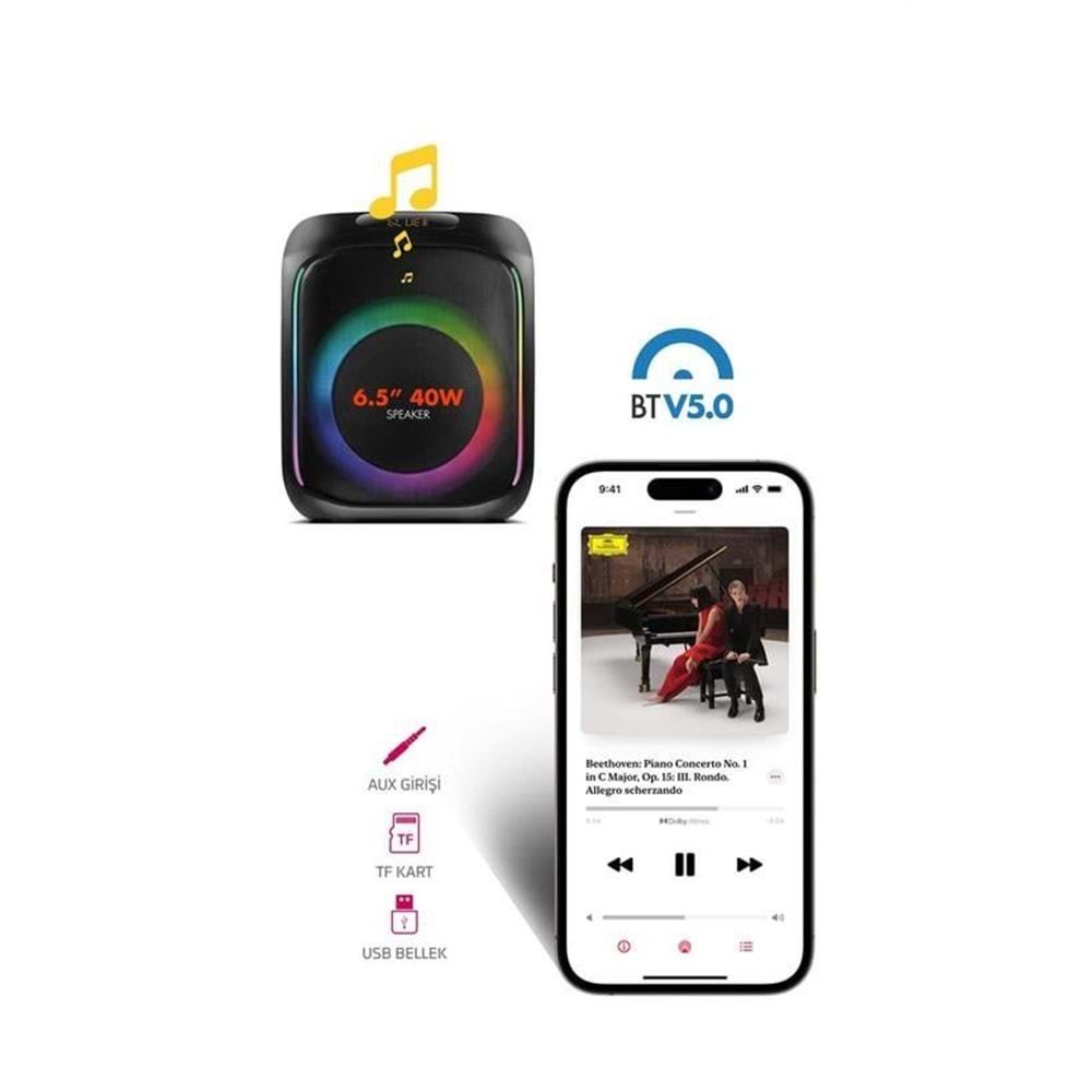 POWERWAY MIO BLUETOOTH HOPARLÖR