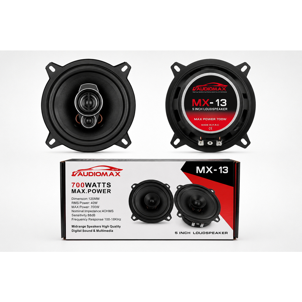 Audiomax MX-13 13cm Koaksiyel Hoparlör