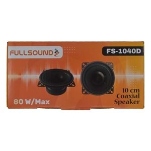 Fullsound FS-1040D 10 Cm Kağıt Hoparlör