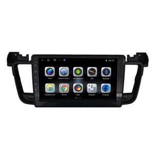 Peugeot 508 2011-2017 9 İnç Multimedya Çerçeve