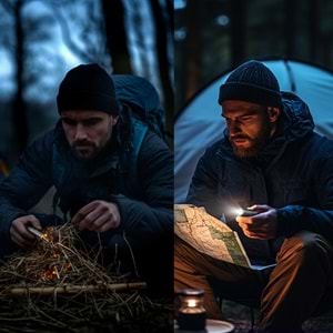 Bix BX6IN1C 60W Type-C & Işıklı &USB-A Çok Fonksiyonlu Şarj ve Data Kablosu