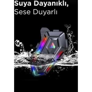 HELMET Y20 2X KASK İNTERKOM WIRELESS EARPHONE