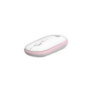 Lenovo Lecoo WS212 Kablosuz 1600DPI 4 Tuşlu Optik Mouse Beyaz & Pembe