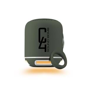 POWERWAY C4 BLUETOOTH HOPARLÖR (YEŞİL)