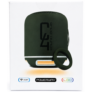 POWERWAY C4 BLUETOOTH HOPARLÖR (YEŞİL)