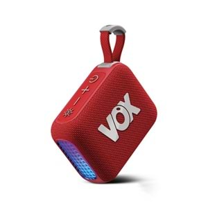 POWERWAY VOX MİNİ BLUETOOTH HOPARLÖR (KIRMIZI)