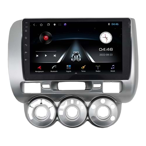 Honda Jazz 2002-2008 Analog 9 İnç Multimedya Çerçevesi