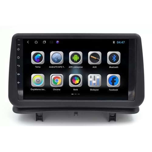 Renault Clio 3 9 İnç Multimedya Çerçevesi