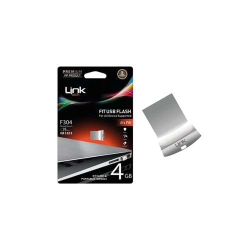 Linktech Fit Premium F304 4Gb Mini Usb Metal Flash Bellek