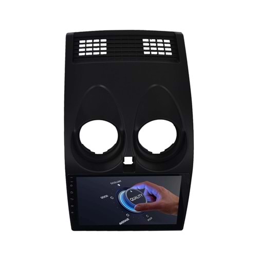 Nissan Qashqai 2007-2013 9 İnç Multimedya Teyp Çerçevesi