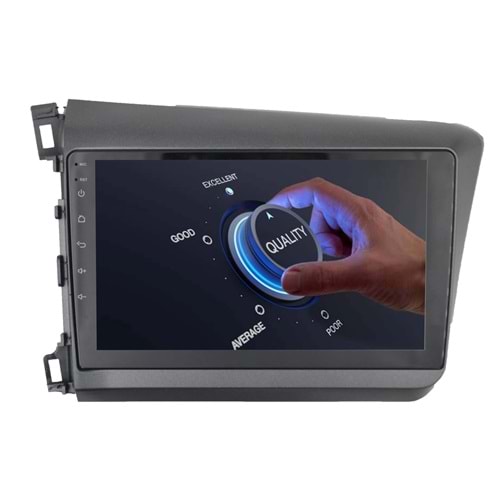 Honda Civic FB7 2012-2016 9 İnç Multimedya Teyp Çerçevesi