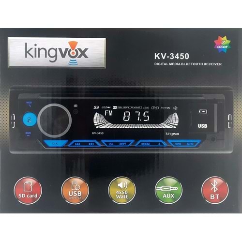 Kingvox Kv-3450 Oto Teyp