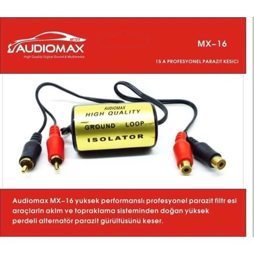 Audiomax Mx-16 Parazit Kesici