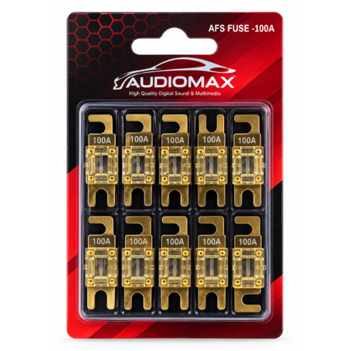 Audiomax Bıçak Sigorta 100Amp 10 lu Paket