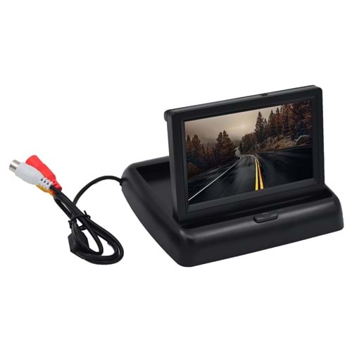 Audiomax MX 430 4.3 inc Araç Monitörü+Geri Görüş Kamerası