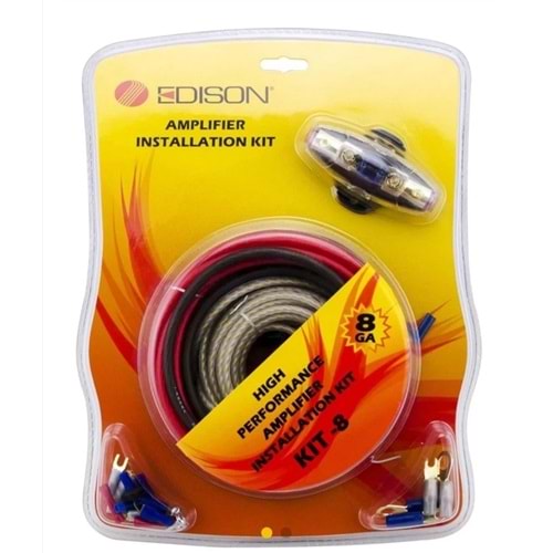 Edison Kit-8 8Ga Set Kablo