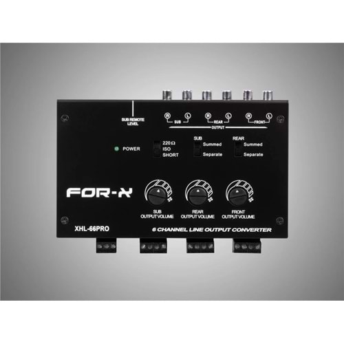 Forx Xhl-66Pro 6 Kanal Deck Çevirici
