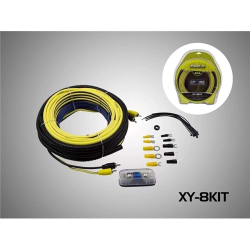 Forx XY-8kit 8GA Set Kablo