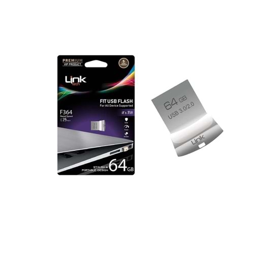 Linktech LUF-F364 64GB Premium Fit Usb Bellek