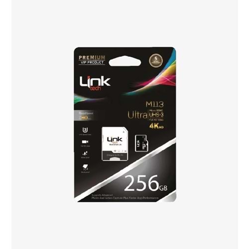 Linktech LMC-M113 256GB 4K Ultra Hafıza Kartı