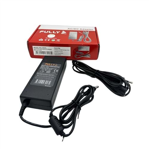 Fully 1624A 24V 3A Plastik Kasa 5.5×2.5mm Adaptör