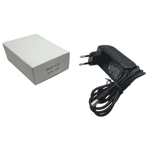 SMY 122 12v 2A Standart Uçlu Adaptör