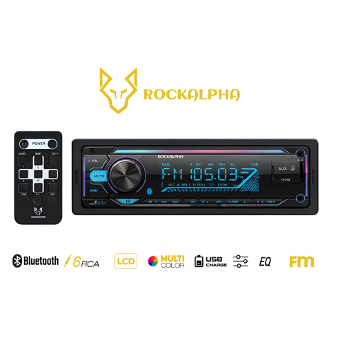 ROCKALPHA RA 5000 OTO TEYP 3 ANFİ ÇIKIŞLI