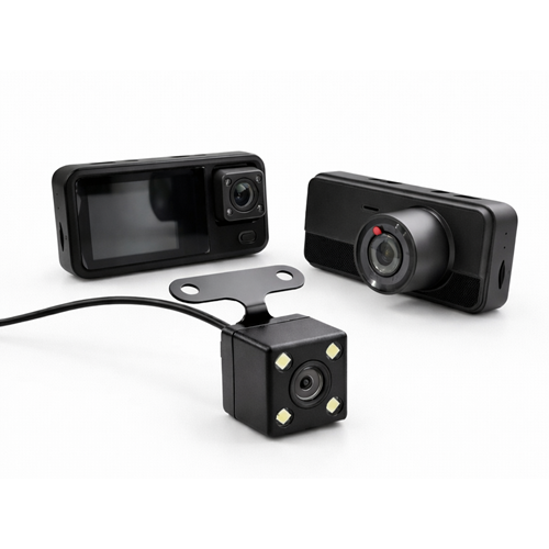 CARBOON A15 WİFİ ARAÇ KAYIT KAMERASI 3 KAMERALI ÖN İÇ ARKA (Uygun Seri)