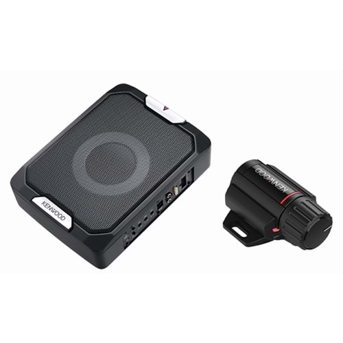 Kenwood KSC-PSW88 20cm Aktif Koltuk Altı Bas Anfili (Bas Kontrollü)