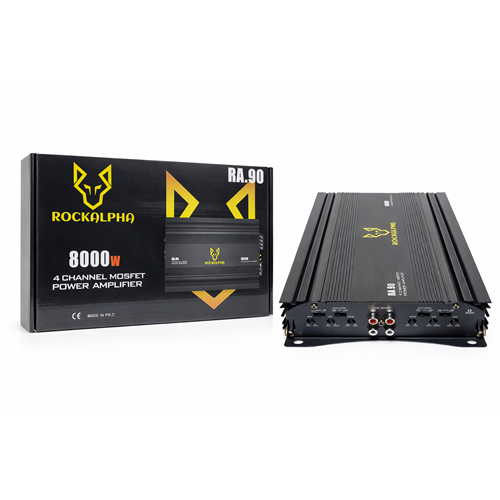 ROCKALPHA RA-90 ANFİ 4 KANAL4X90 RMS