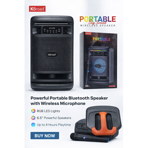 KTS-2195 SES BOMBASI MİKROFONLU