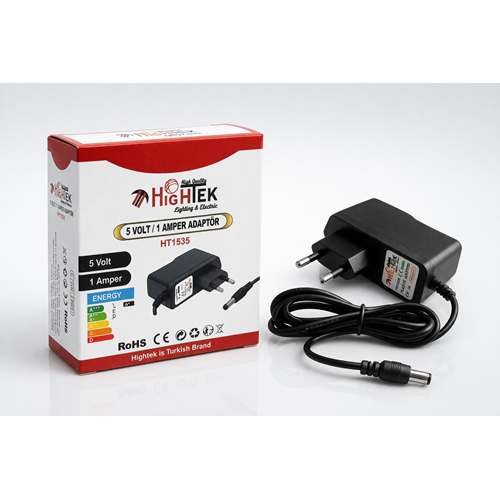 HİGHTEK HT-1535 5V 1A PLASTİK KASA ADAPTÖR