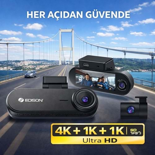 EDİSON ED-411 3 Kameralı, 3.17