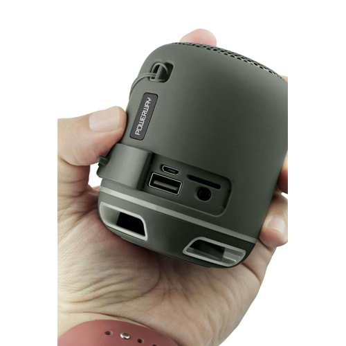 POWERWAY C4 BLUETOOTH HOPARLÖR (YEŞİL)