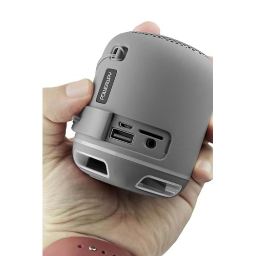 POWERWAY C4 BLUETOOTH HOPARLÖR (GÜMÜŞ)