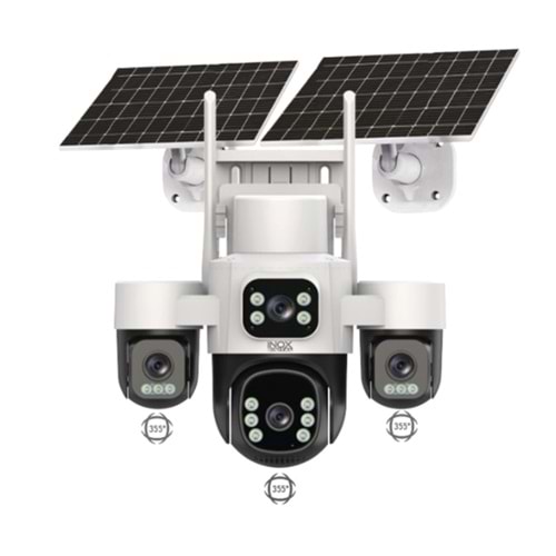 INOX-X24 4G SOLAR ESİM 6 MOTOR 3PT KAMERA (KOLİ 8 ADET )