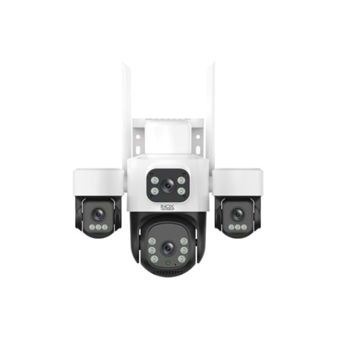 INOX-X114 4X3MP DÖRT LENSLİ WİFİ PTZ KAMERA (KOLİ 16 ADET )
