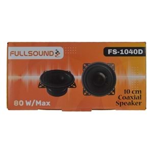 Fullsound FS-1040D 10 Cm Kağıt Hoparlör