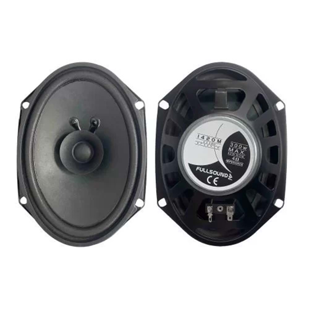 ?Fullsound K-1420M Ford 6X8 Oval 300w Oto Hoparlör