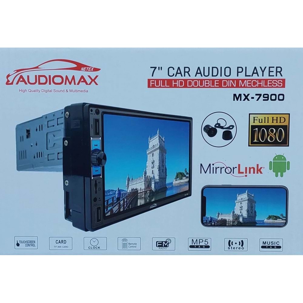 Audiomax MX-7900 7 inc Tofaş Multi Medya Teyp