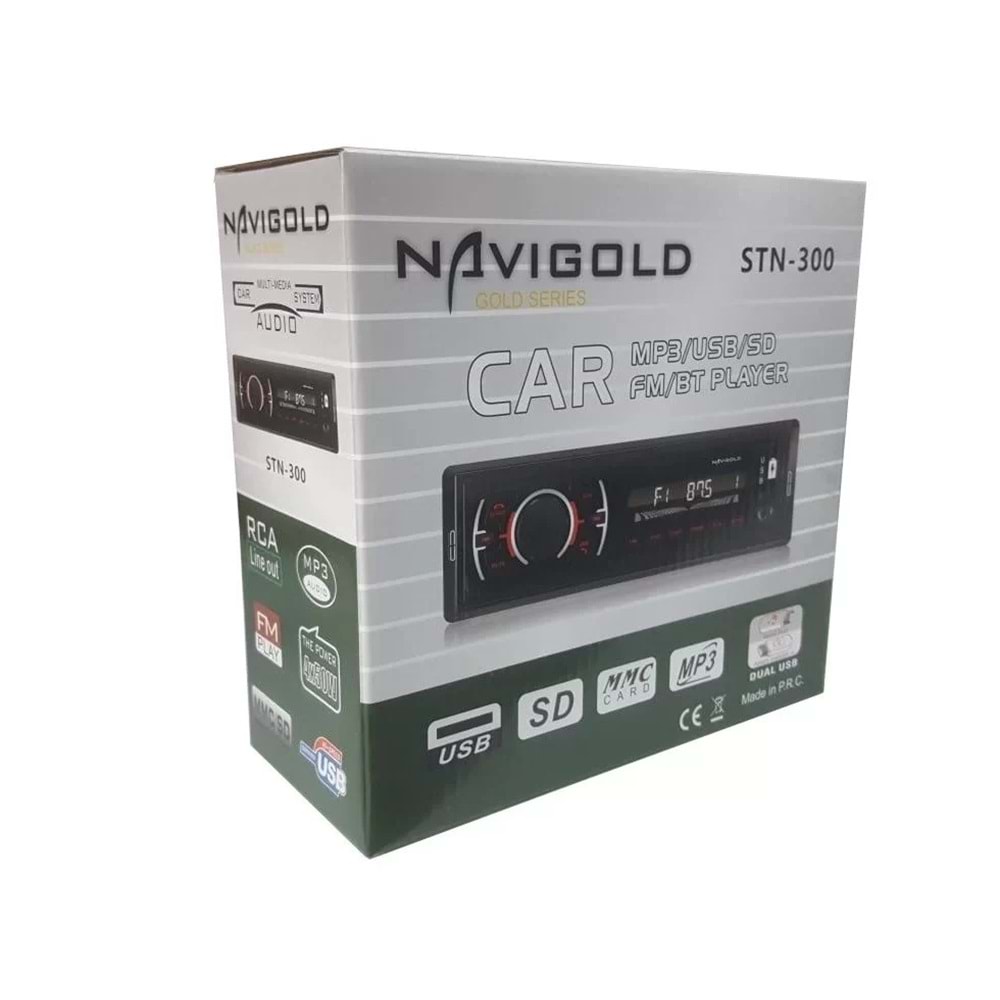 Navigold STN-300 Mosfet Çıkışlı Oto Teyp