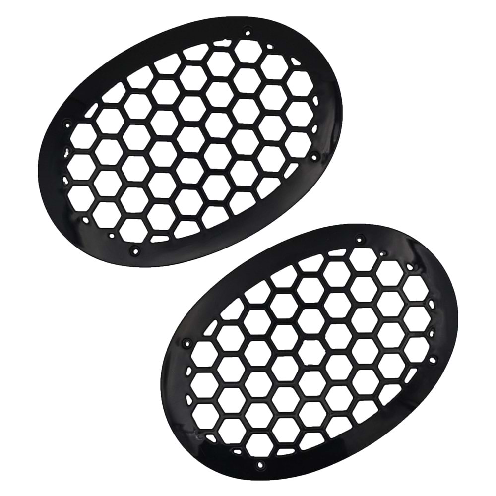 Oval Plastik Hoparlör Kapağı (1 Takım)